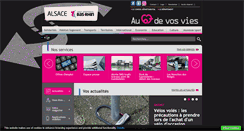 Desktop Screenshot of bas-rhin.fr